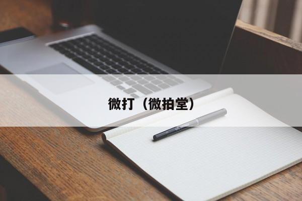 微打（微拍堂）