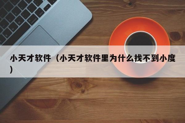 小天才软件（小天才软件里为什么找不到小度）