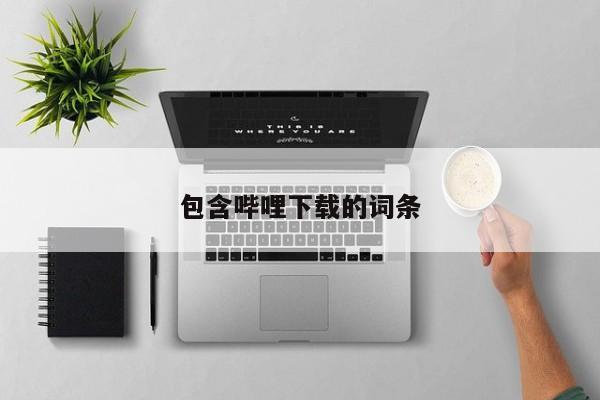 包含哔哩下载的词条