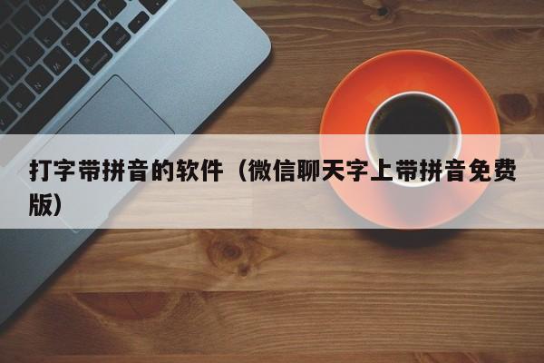 打字带拼音的软件（微信聊天字上带拼音免费版）